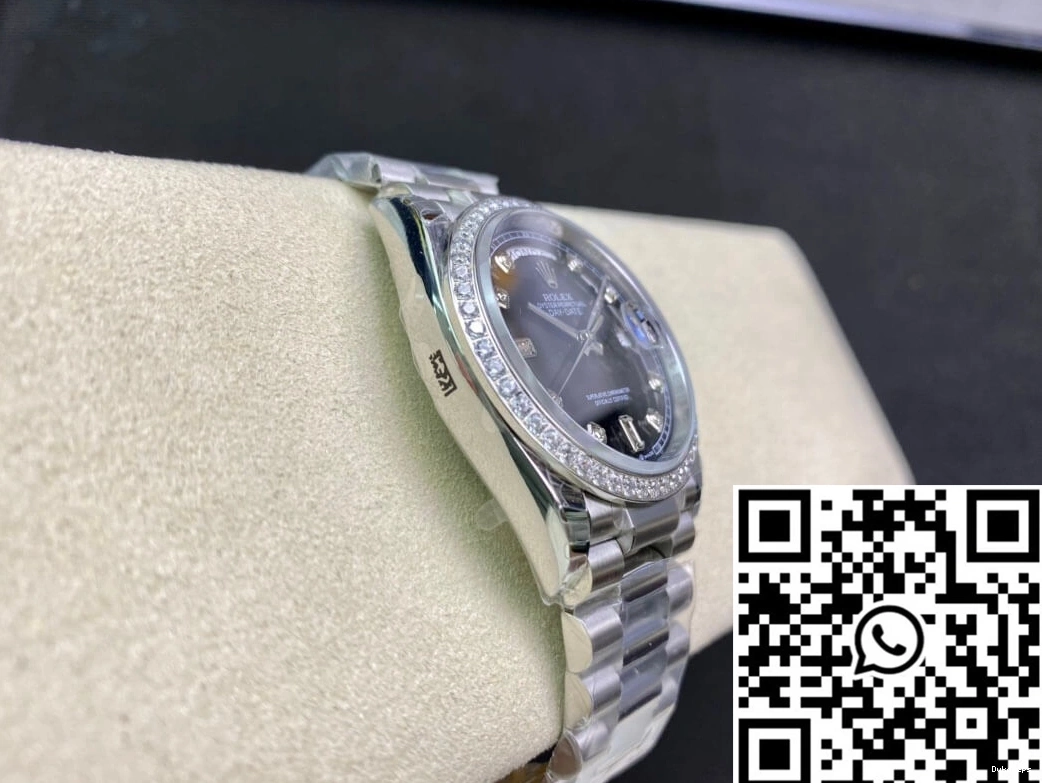 Bezel Rolex EW Diamond-set Date 36MM Day Factory 118346 0127